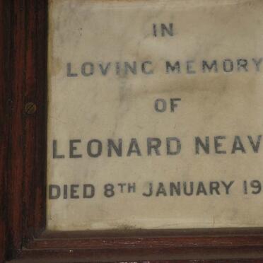 NEAVE Leonard -1947