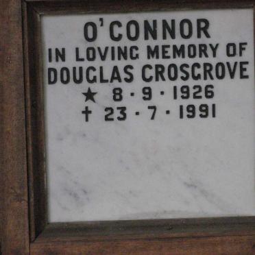 O'CONNOR Douglas Crosgrove 1926-1991