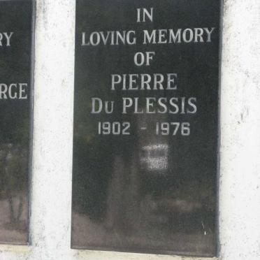 PLESSIS Pierre, du 1902-1976