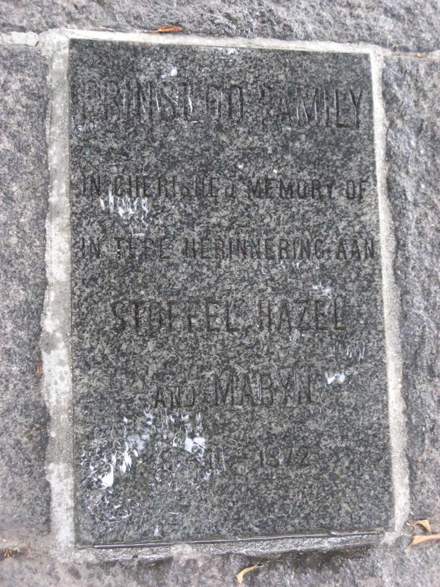 PRINSLOO Stoffel -1972 :: PRINSLOO Hazel -1972 :: PRINSLOO Maryn -1972