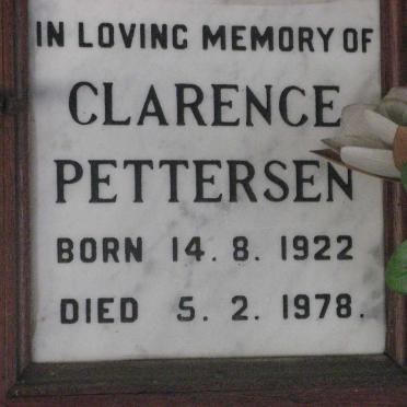 PETTERSEN Clarence 1922-1978