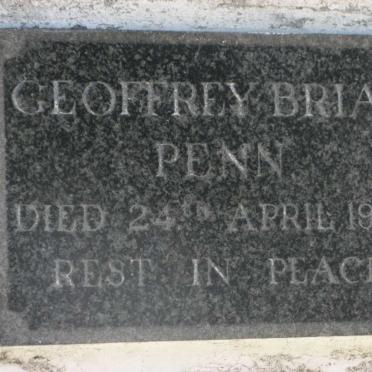 PENN Geoffrey Brian -1963