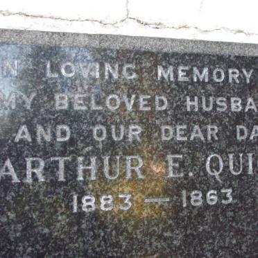 QUICK Arthur E. 1883-1863