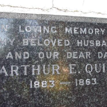 QUICK Arthur E. 1883-1863