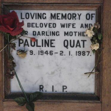 QUAT Pauline 1946-1987