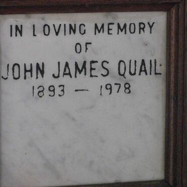 QUAIL John James 1893-1978