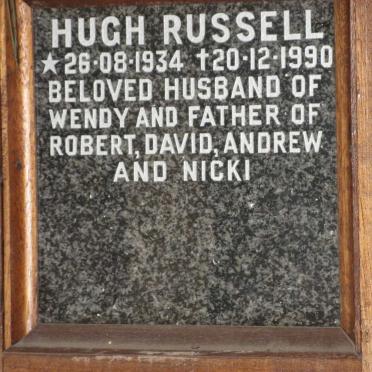 RUSSELL Hugh 1934-1990