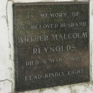 REYNOLDS Arthur Malcolm -1961