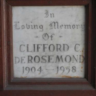 ROSEMOND Clifford C., de 1904-1958