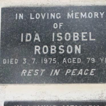 ROBSON Ida Isobel -1975