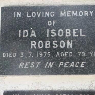 ROBSON Ida Isobel -1975
