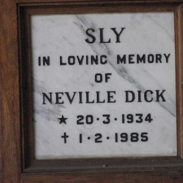 SLY Neville Dick 1934-1985
