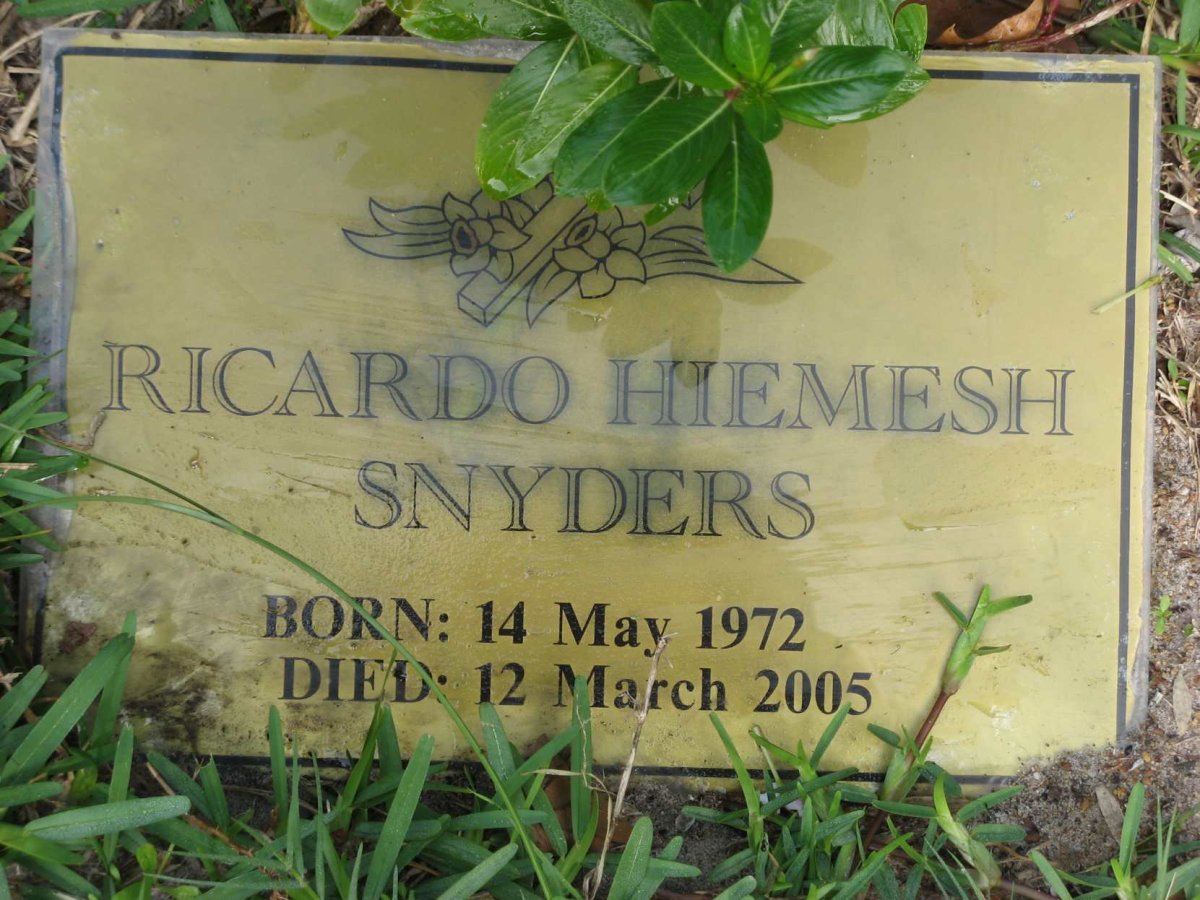 SNYDERS Ricardo Hiemesh 1972-2005