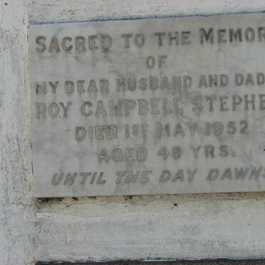 STEPHEN Roy Campbell -1952