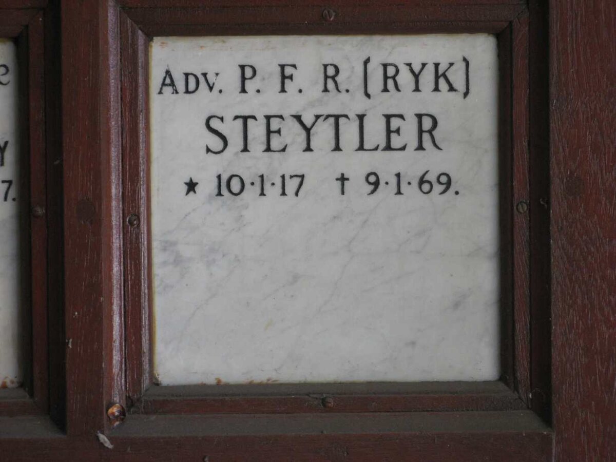 STEYTLER P.F.R. 1917-1969