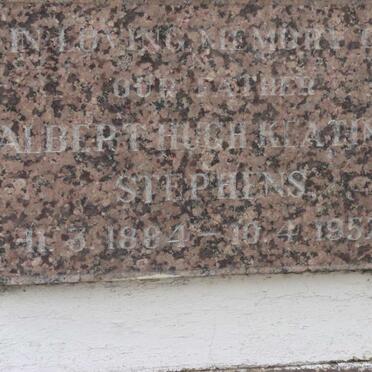 STEPHENS Albert Hugh Keating 1884-1957