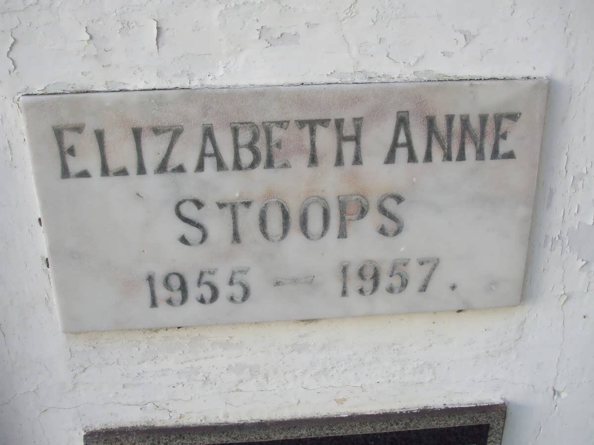 STOOPS Elizabeth Anne 1955-1957