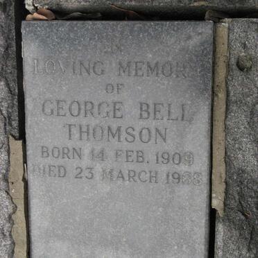 THOMSON George Bell 1909-1968