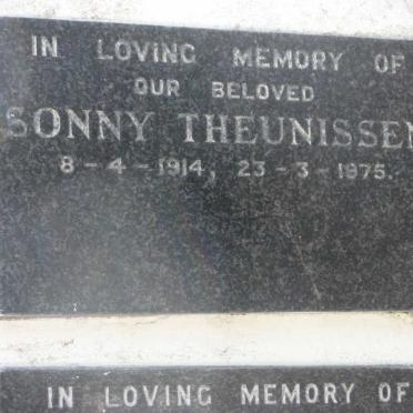 THEUNISSEN Sonny 1914-1975