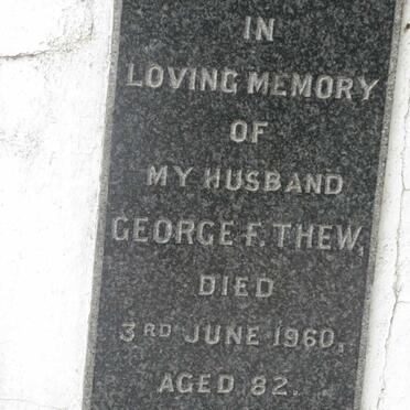 THEW George F. -1960