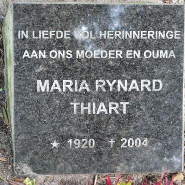 THIART Maria Rynard 1920-2004