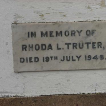 TRUTER Rhoda L. -1948