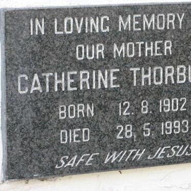 THORBURN Catherine 1902-1993