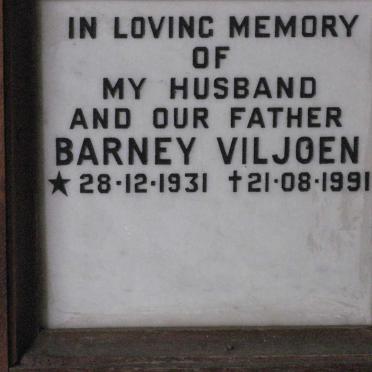 VILJOEN Barney 1931-1991