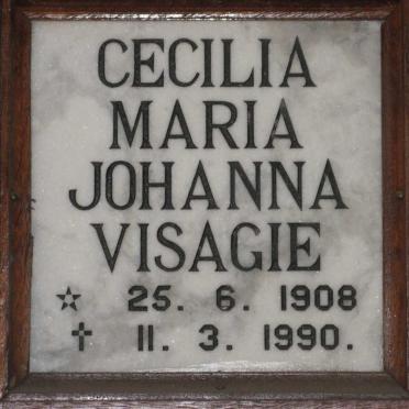 VISAGIE Cecilia Maria Johanna 1908-1990