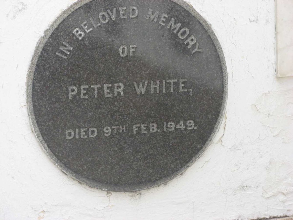 WHITE Peter -1949