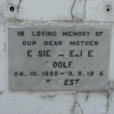 WOOLF Elsie Adeline 1888-1965
