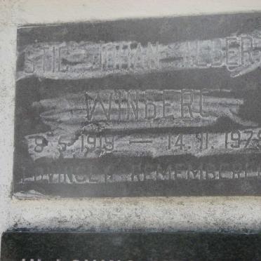 WINBERG Stig Johan Albert 1919-1975