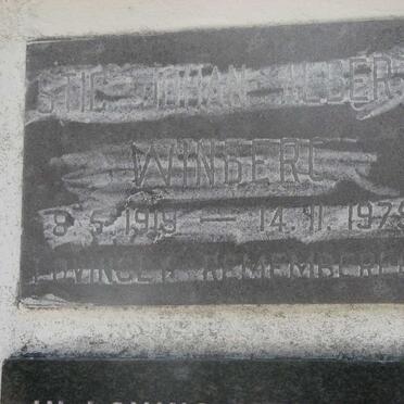 WINBERG Stig Johan Albert 1919-1975