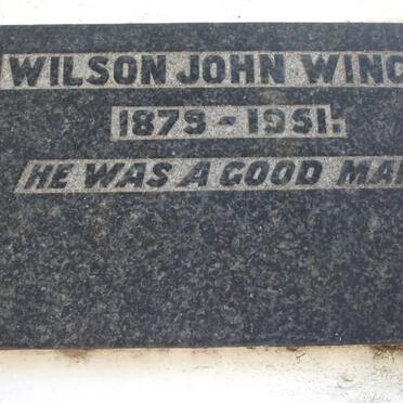 WINCH Wilson John 1879-1951