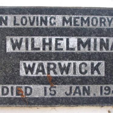 WARWICK Wilhelmina -1944