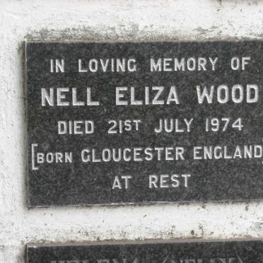 WOOD Nell Eliza -1974