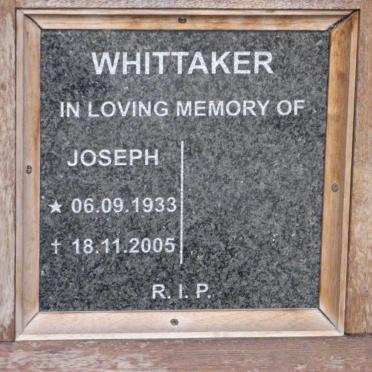 WHITTAKER Joseph 1933-2005