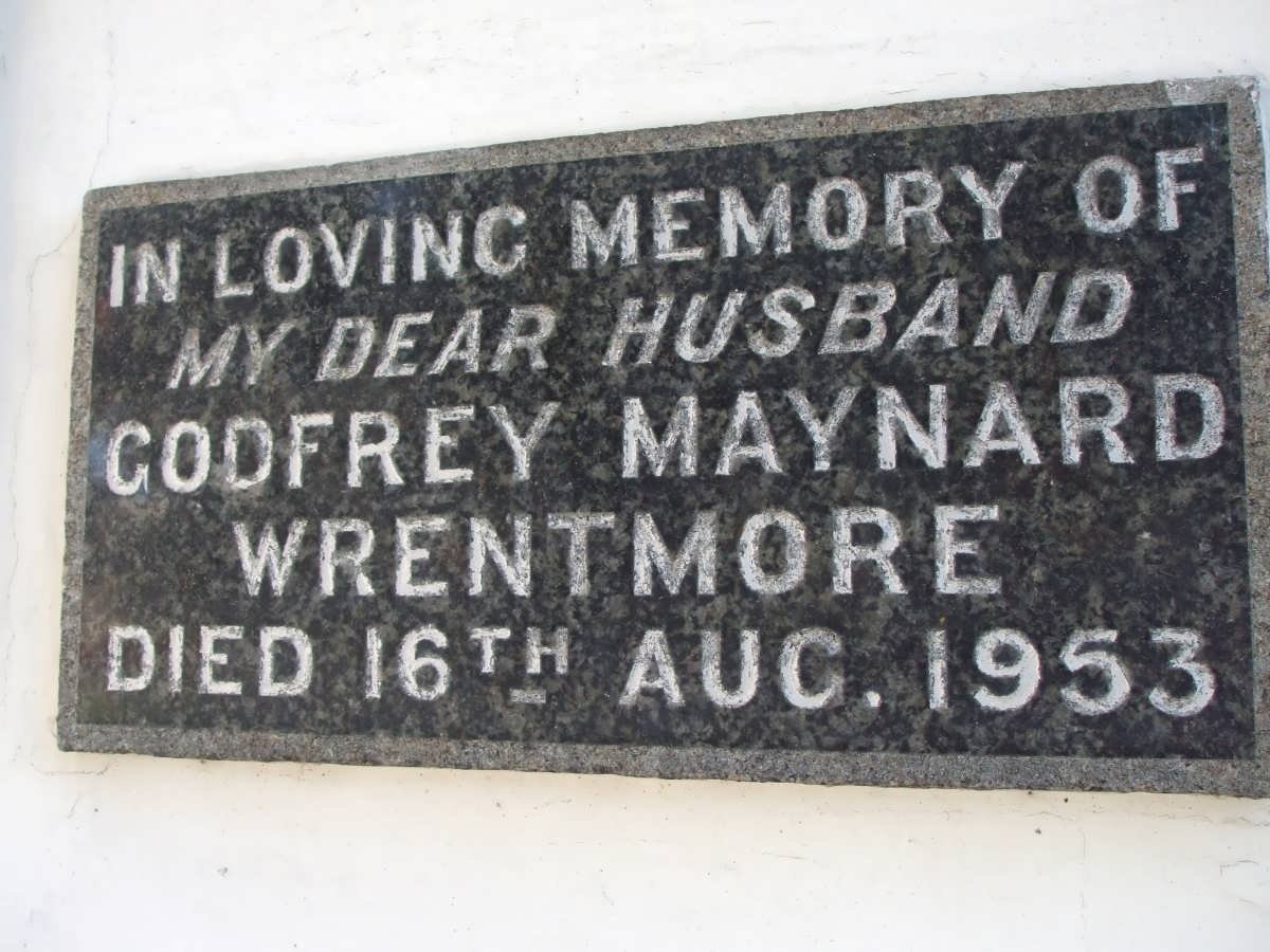 WRENTMORE Godfrey Maynard -1953