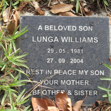WILLIAMS Lunga 1981-2004