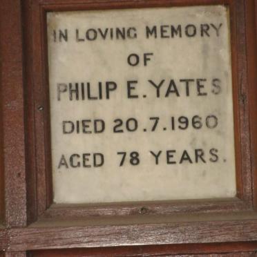 YATES Philip E. -1960