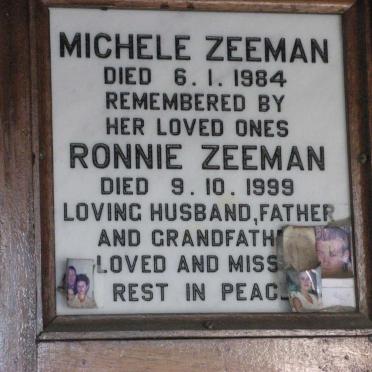 ZEEMAN Ronnie -1999 &amp; Michele -1984