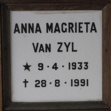 ZYL Anna Magrieta, van 1933-1991