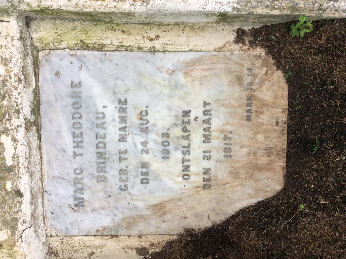 BRINDEAU Marc Theodore 1902-1917