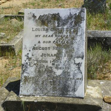 JOHANNES August Heinrich 1875-1955