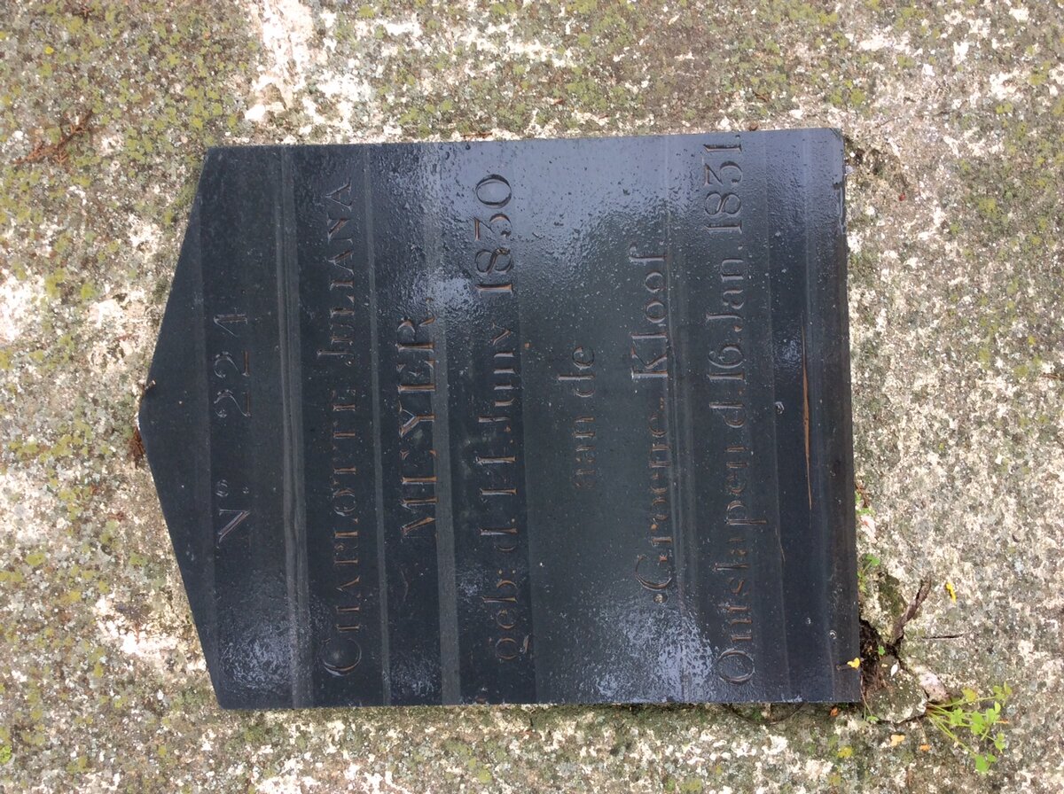 MEYER Charlotte Juliana 1830-1831