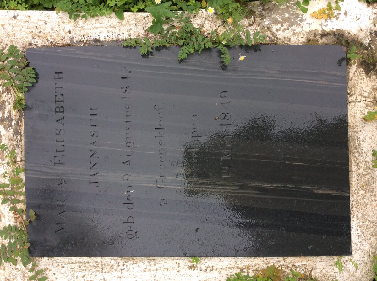 JANNASCH Maria Elisabeth 1847-1849