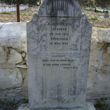 BURGER D.J. 1813-1882