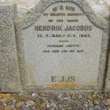 ELLIS Hendrik Jacobus 1889-1942