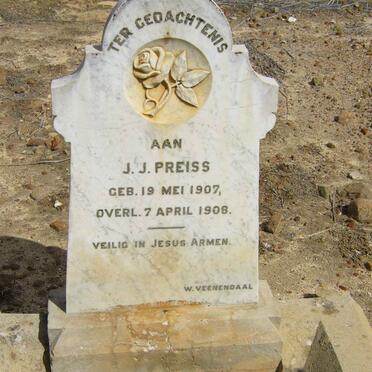 PREISS J.J. 1907-1908