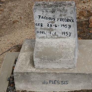 PLESSIS Jacobus Fredrick, du 1953-1953